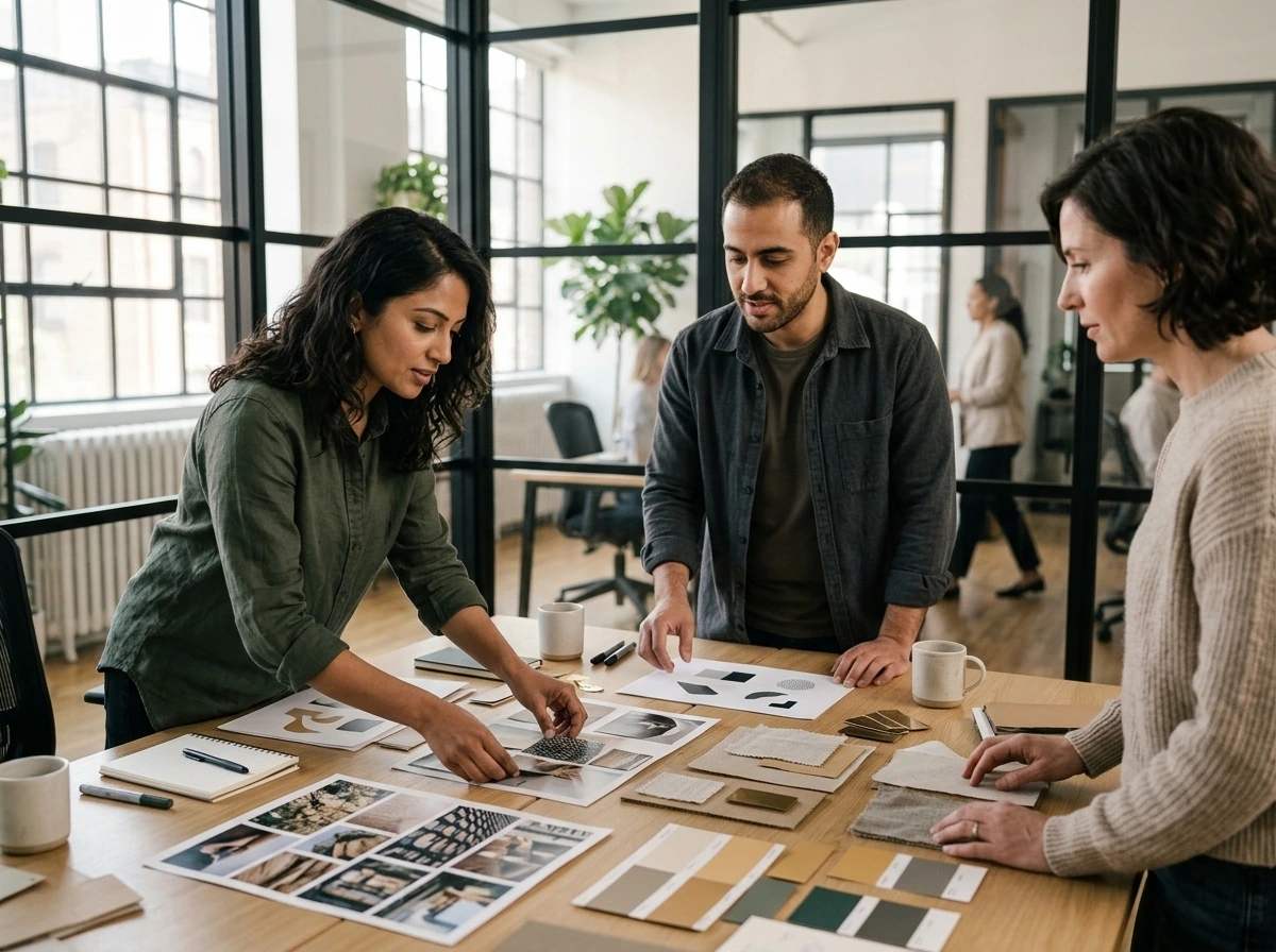 Brand specialists at work